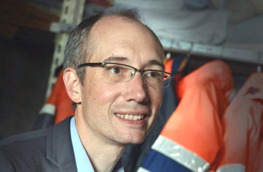 portrait francois richez, président national de la protection civile et salarié Enedis